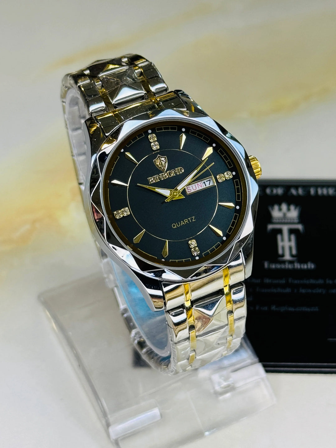 BINBOND Men's Watches Full Water Resistance & Top quality