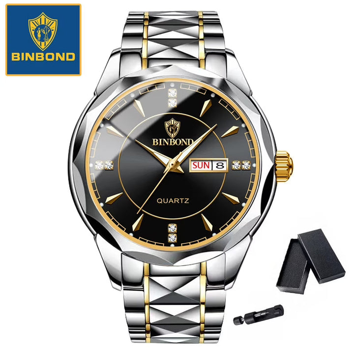 BINBOND Men's Watches Full Water Resistance & Top quality