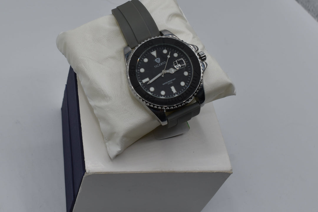 TICARTO Watch For Men's Water resistant & Steel Back