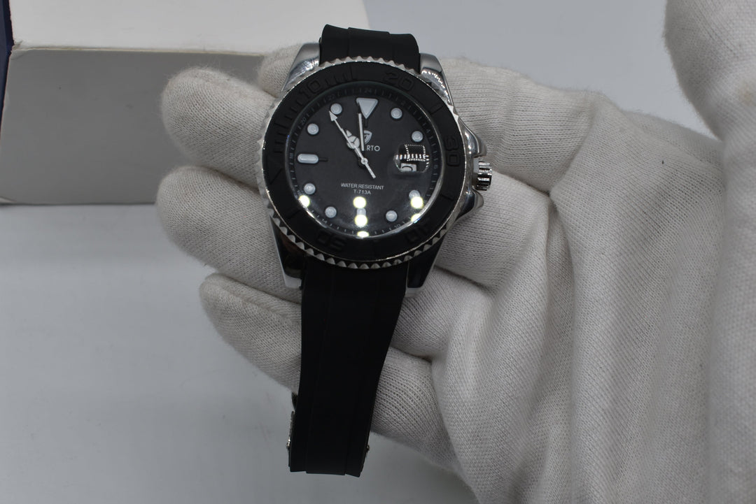 TICARTO Watch For Men's Water resistant & Steel Back