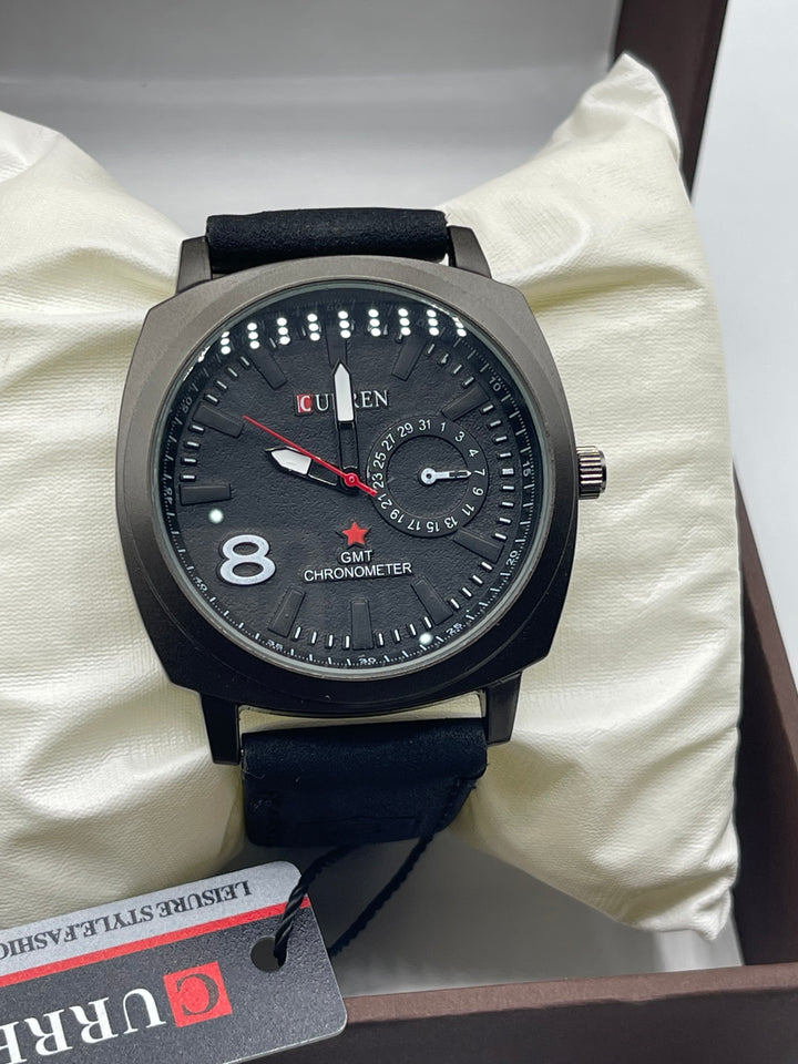 CURREN Watch For Men's Steel Back And Water Resistant