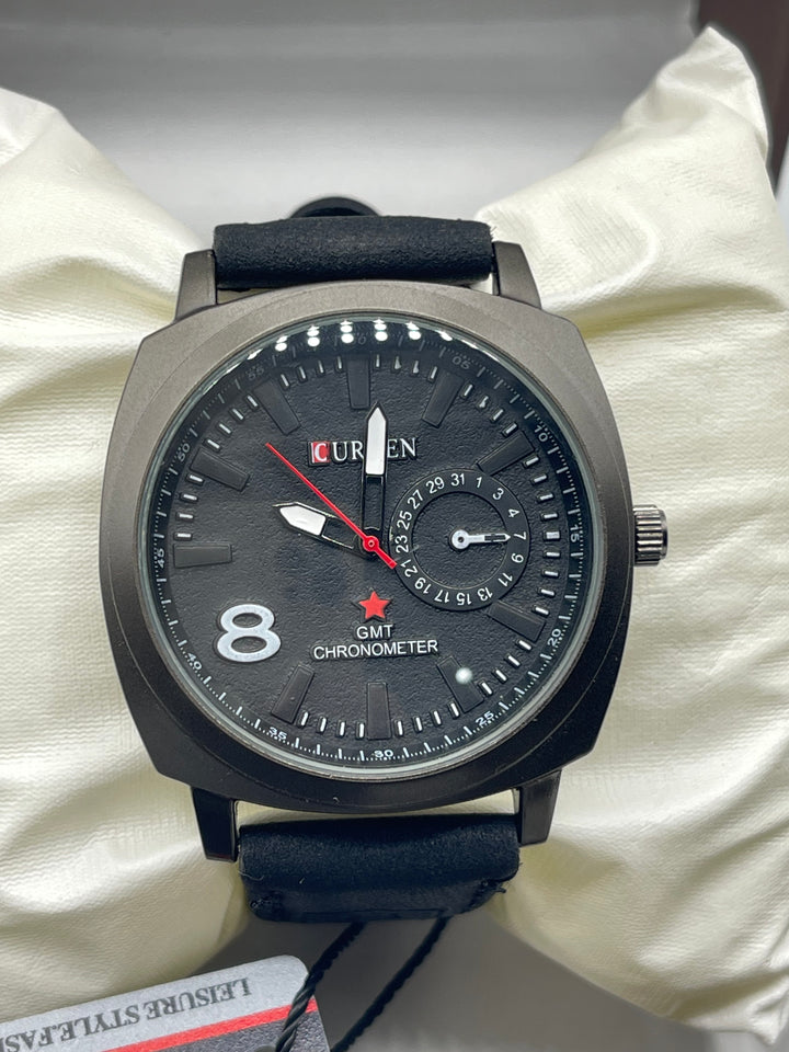 CURREN Watch For Men's Steel Back And Water Resistant