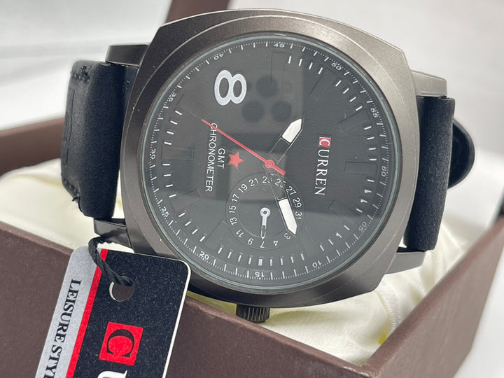 CURREN Watch For Men's Steel Back And Water Resistant