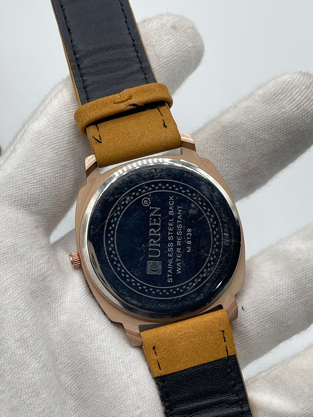 CURREN Watch For Men's Steel Back And Water Resistant