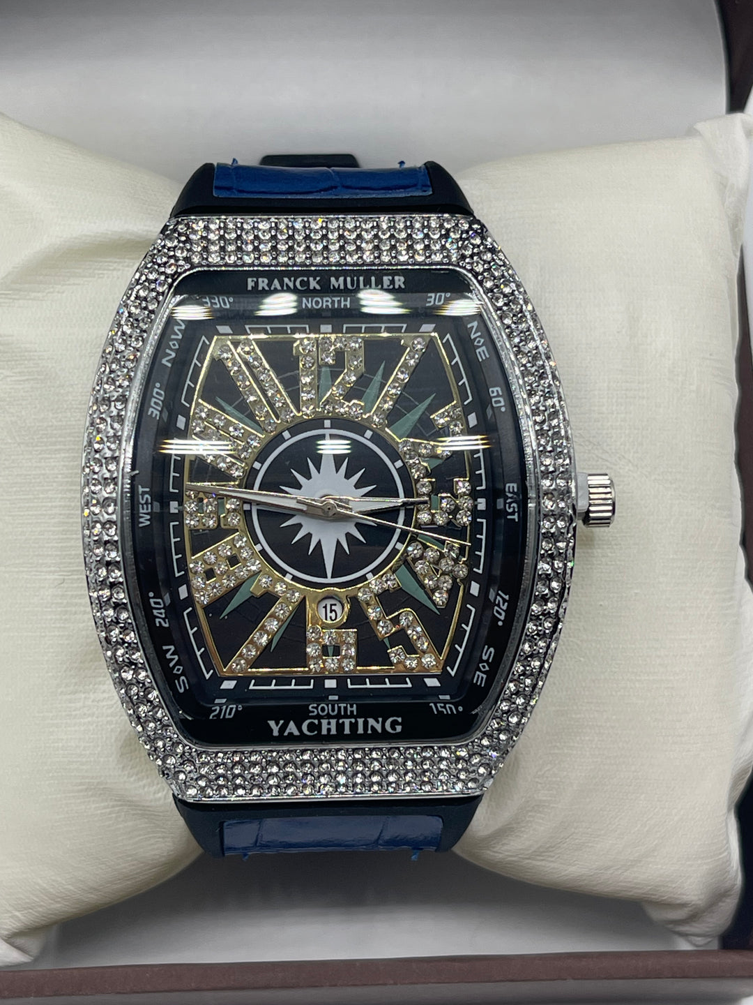 FRANK MULLER Watch For Men's Water resistant & Steel Back