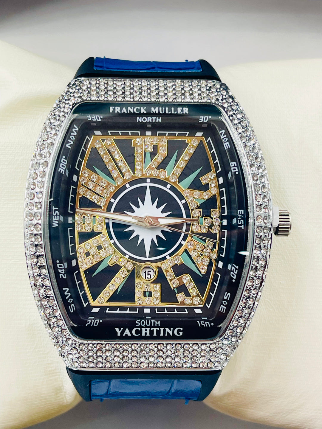 FRANK MULLER Watch For Men's Water resistant & Steel Back