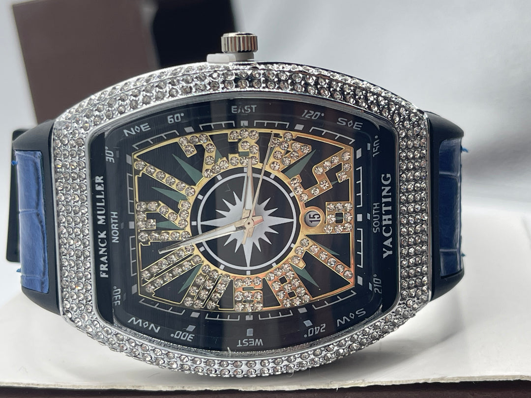 FRANK MULLER Watch For Men's Water resistant & Steel Back